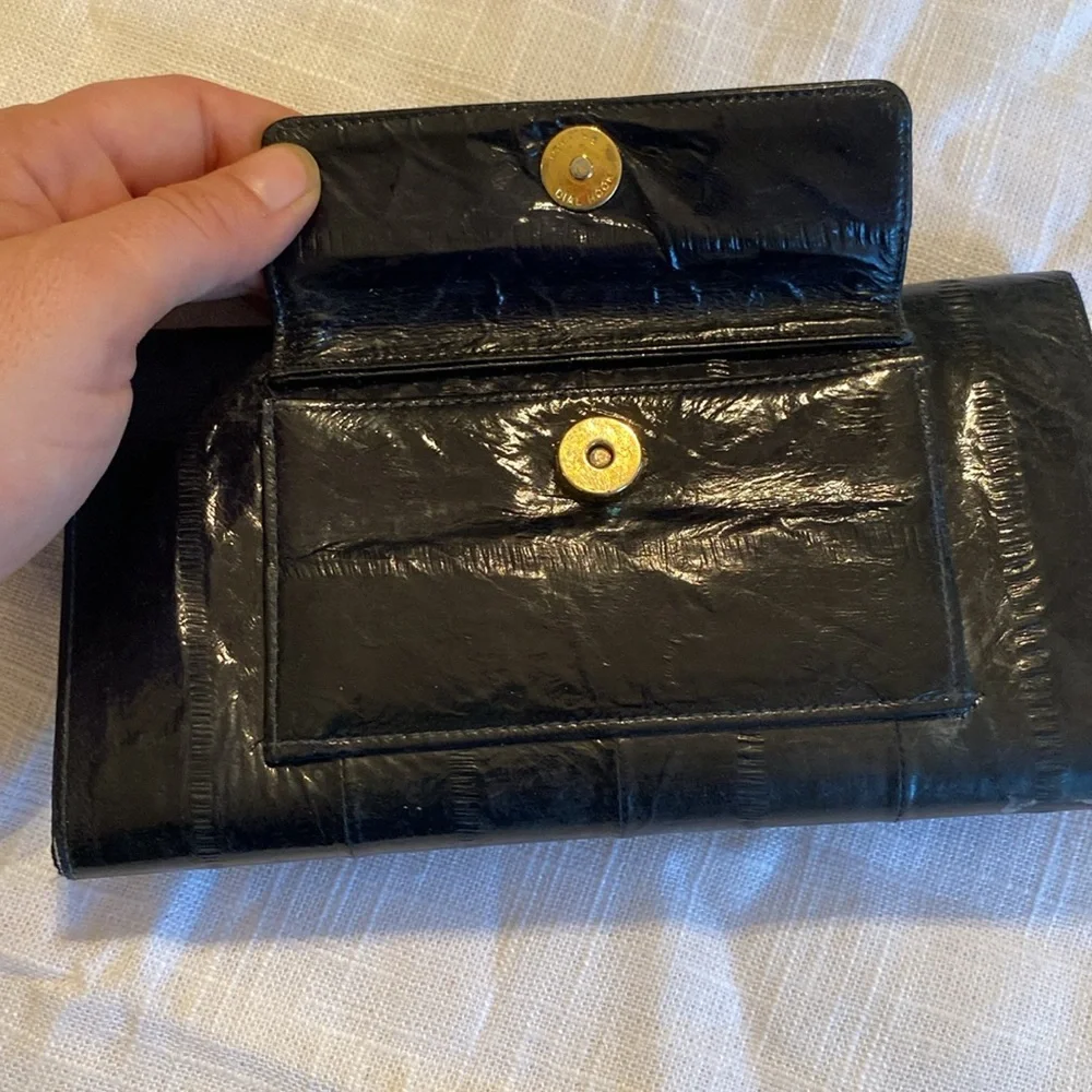 Vintage Wallet, Dark Navy, Pre-Loved, Great Condition, Unknown Brand - Picture 5 of 13